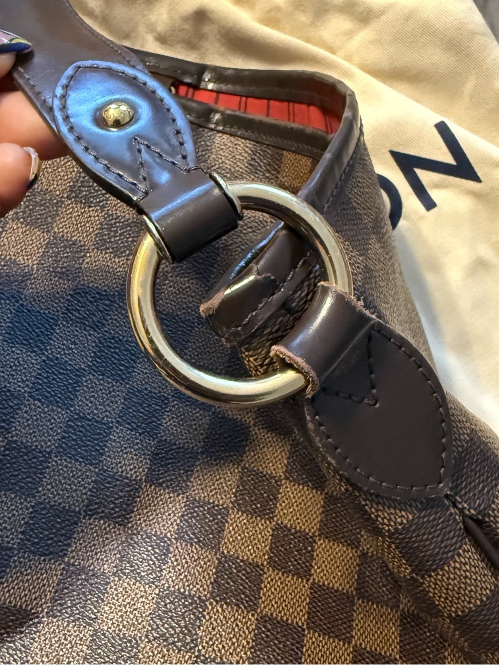 ❌❌❌SOLD❌❌❌ Authentic Louis Vuitton Delightful mm - Picture 6 of 14